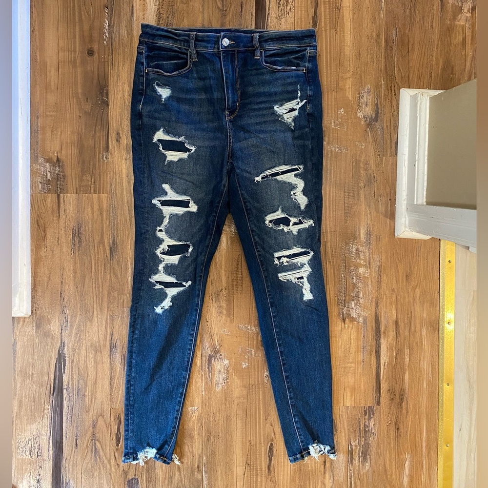AE distressed jeans